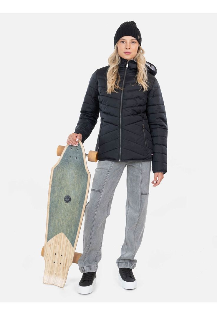 Parka Aurora Negro Mujer Maui And Sons-3