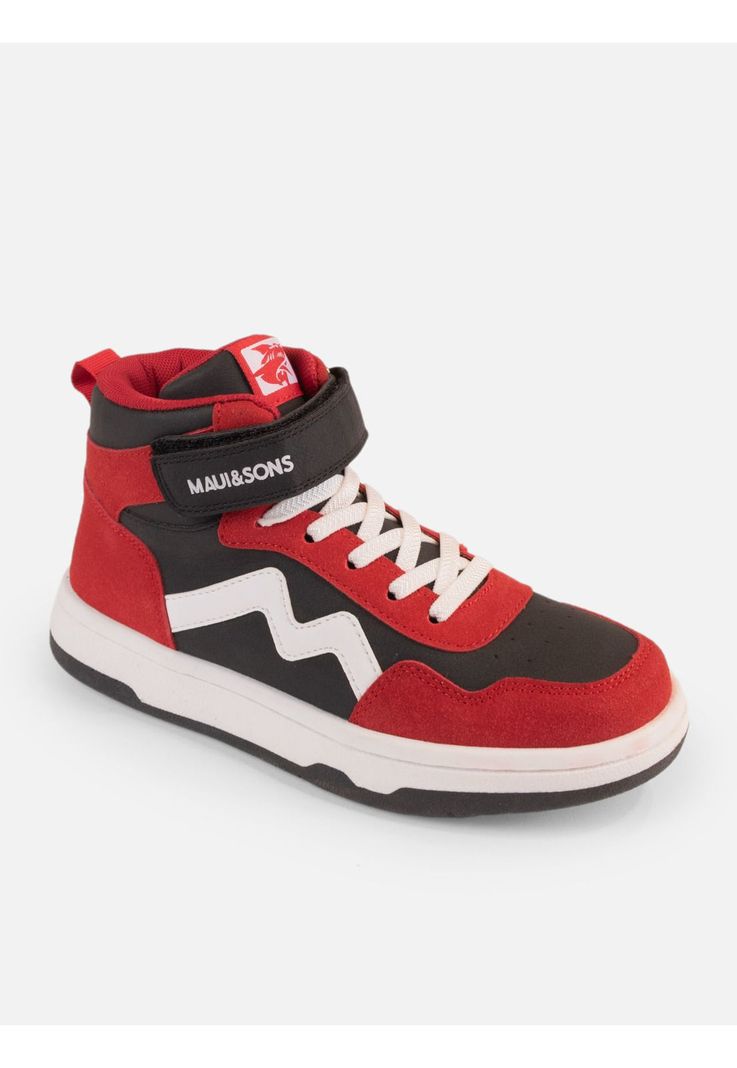 Zapatilla Shore Rojo Infantil Maui And Sons-0