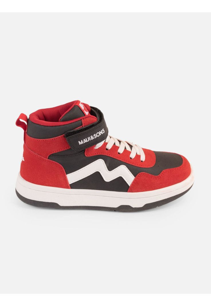 Zapatilla Shore Rojo Infantil Maui And Sons-2