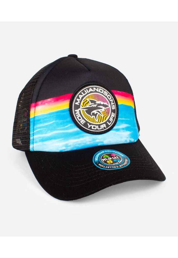 Jockey Under Wave Lines Trucker MulticolorNiño Maui and sons-0