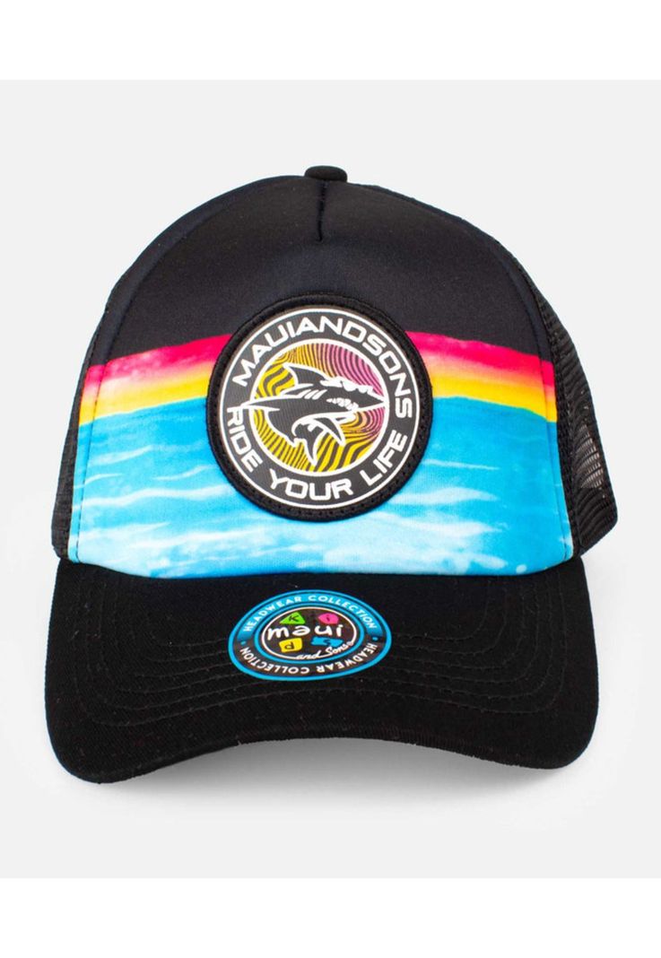 Jockey Under Wave Lines Trucker MulticolorNiño Maui and sons-2
