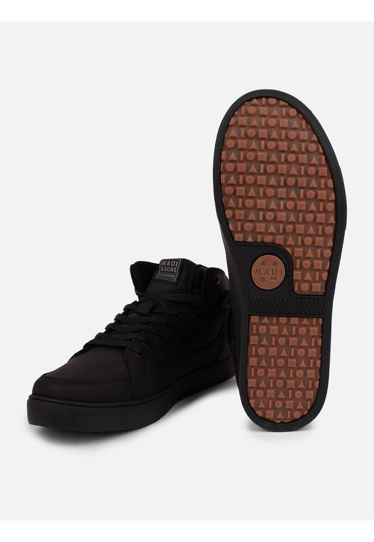 Zapatillas Escolar Kulanui Negro Juvenil Maui And Sons-4