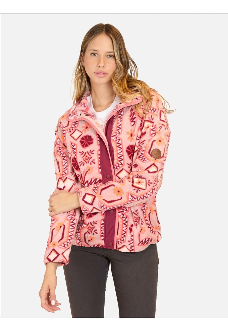 Poleron Micropolar Vissor Multicolor Mujer Maui And Sons-0