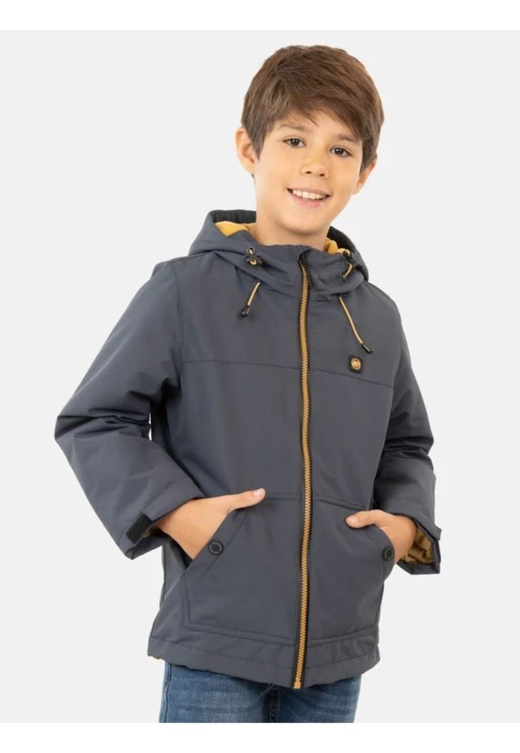 Casaca Jacket Noont Azul Infantil Maui And Sons-0