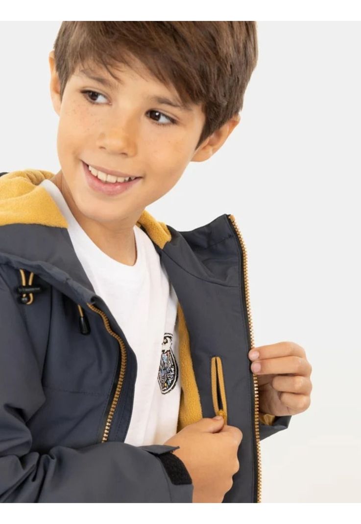 Casaca Jacket Noont Azul Infantil Maui And Sons-2