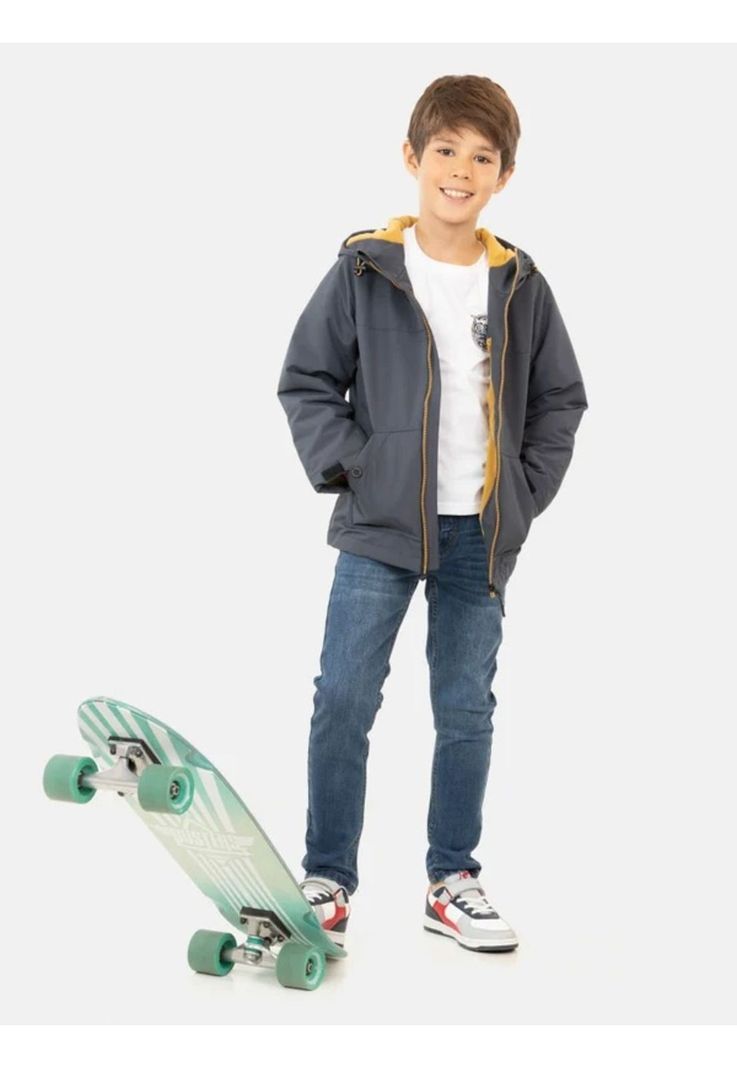 Casaca Jacket Noont Azul Infantil Maui And Sons-3