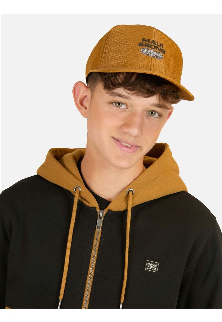 Poleron FZ Gravity Negro Infantil Maui And Sons-2