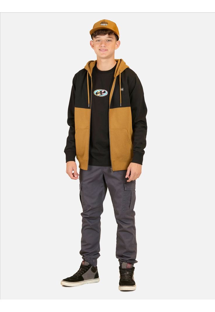 Poleron FZ Gravity Negro Infantil Maui And Sons-3