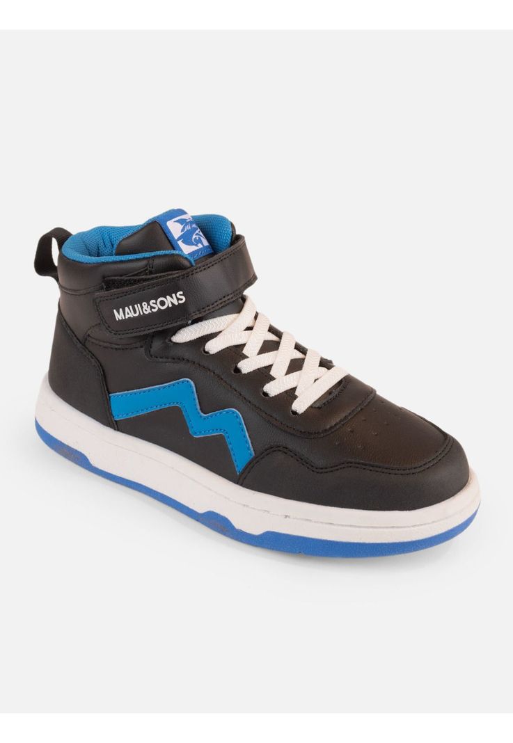Zapatilla Nautika Negro Infantil Maui And Sons-0