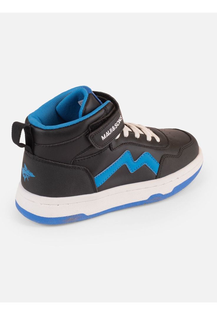 Zapatilla Nautika Negro Infantil Maui And Sons-1