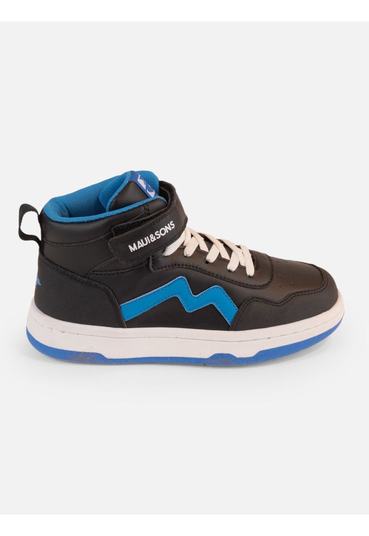 Zapatilla Nautika Negro Infantil Maui And Sons-2