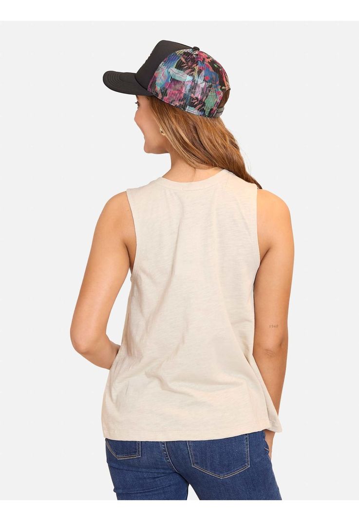 Polera MC Forever Trusting Beige Mujer Maui And Sons-1