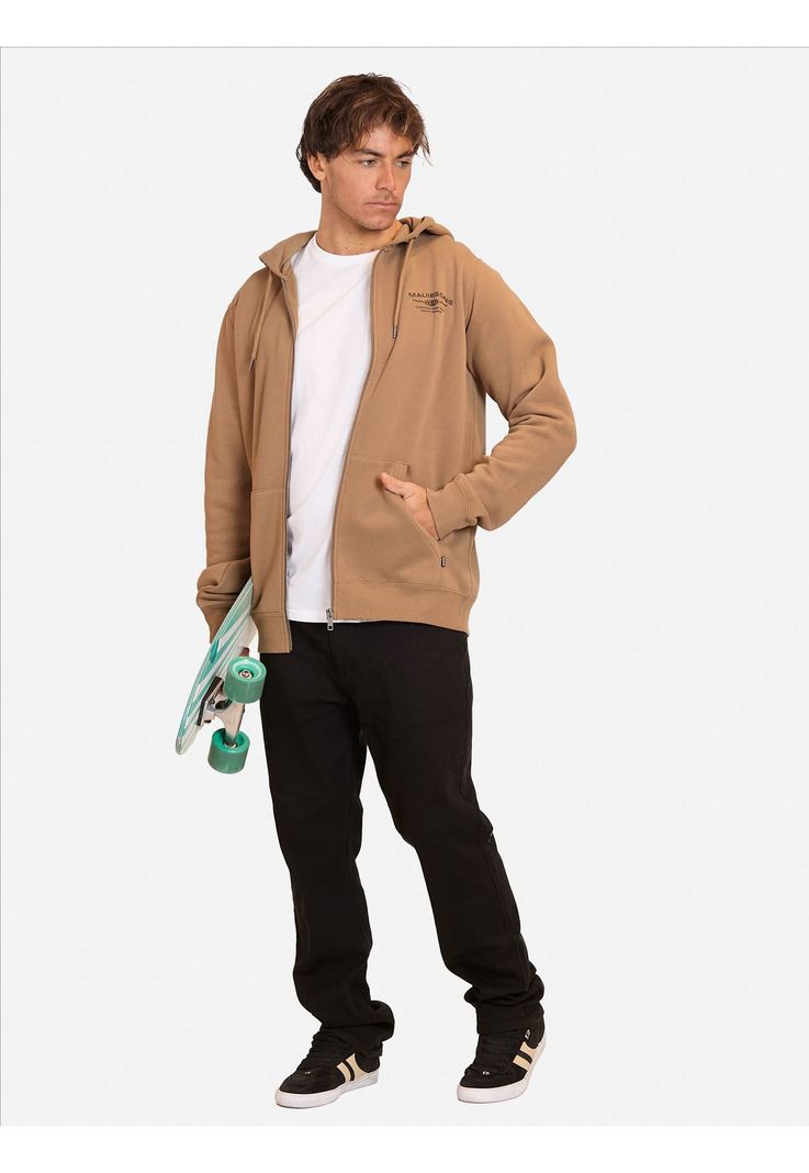 Poleron FZ Dante Khaki Hombre Maui and Sons-2