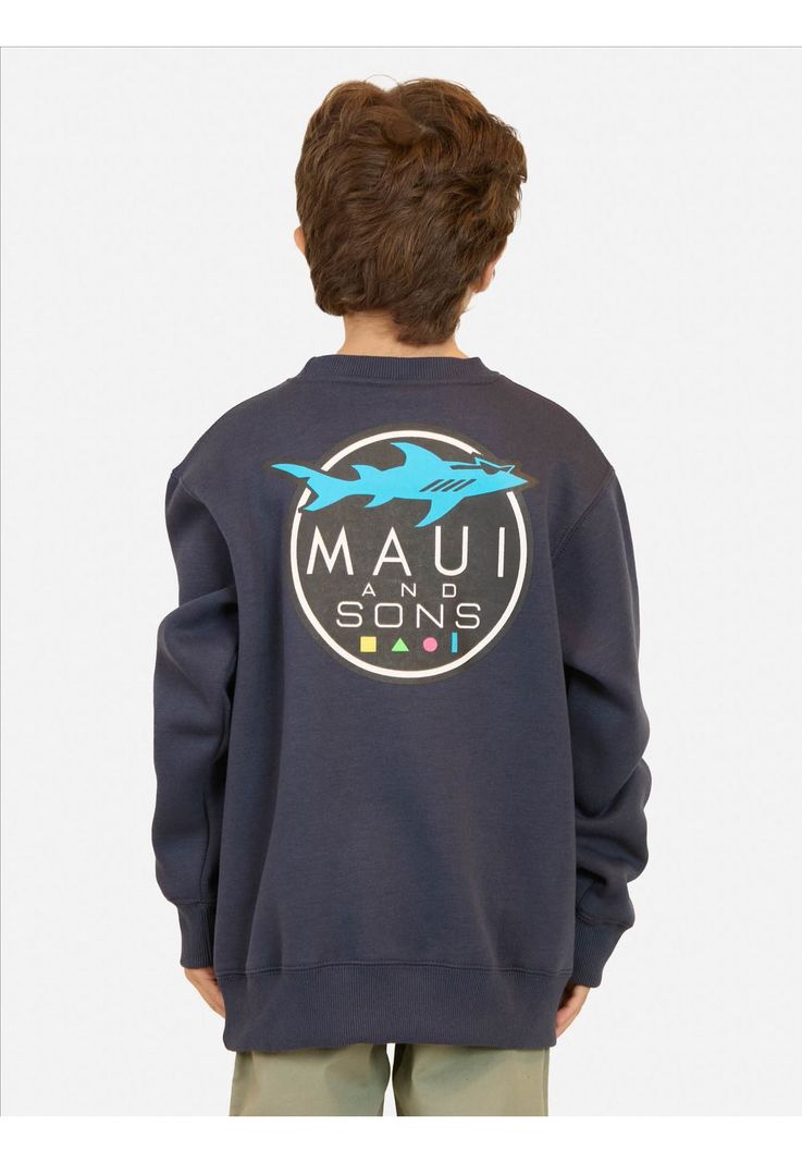Poleron CR Lava Azul Infantil Maui and Sons-1