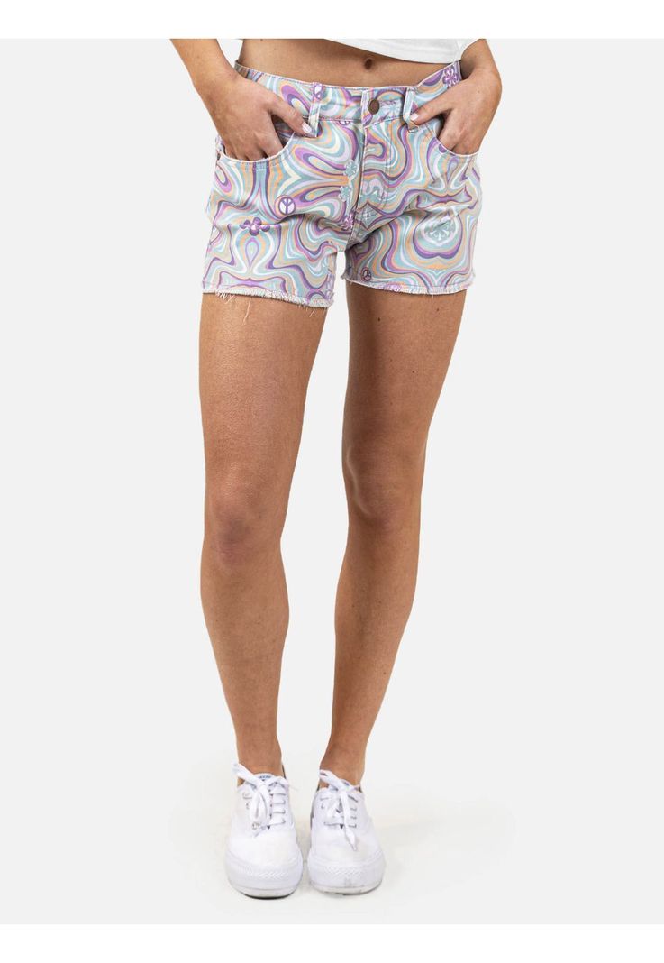Short Jeans Mujer Multicolor Maui and Sons-0