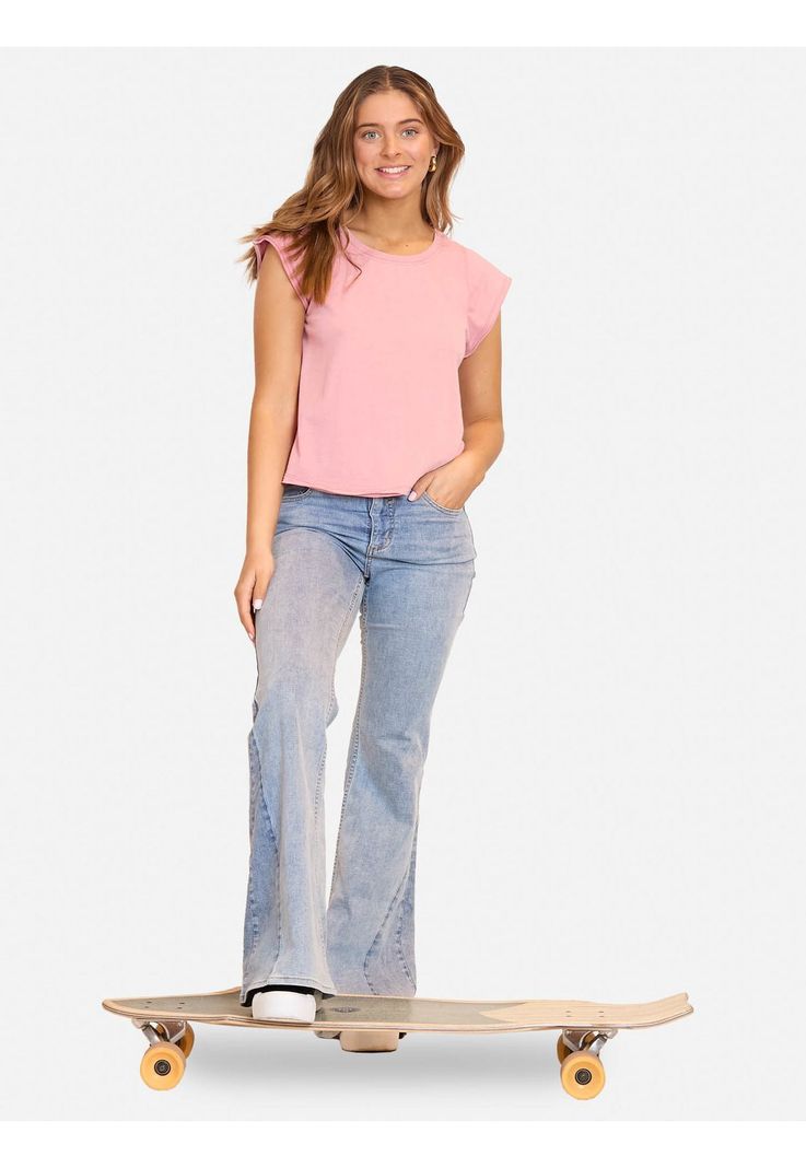Polera MC Powell Rosado Mujer Maui And Sons-2