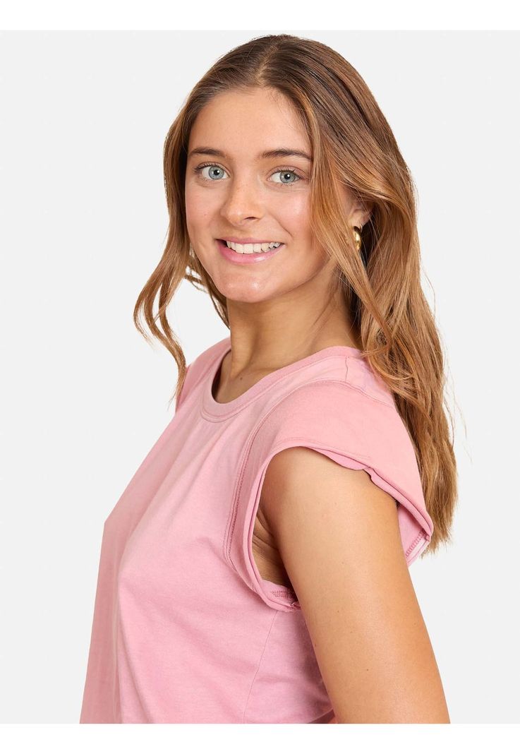 Polera MC Powell Rosado Mujer Maui And Sons-3