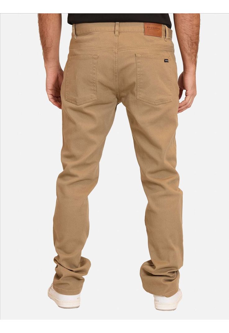 Pantalon Clasico Molokai Café Hombre Maui And Sons-1