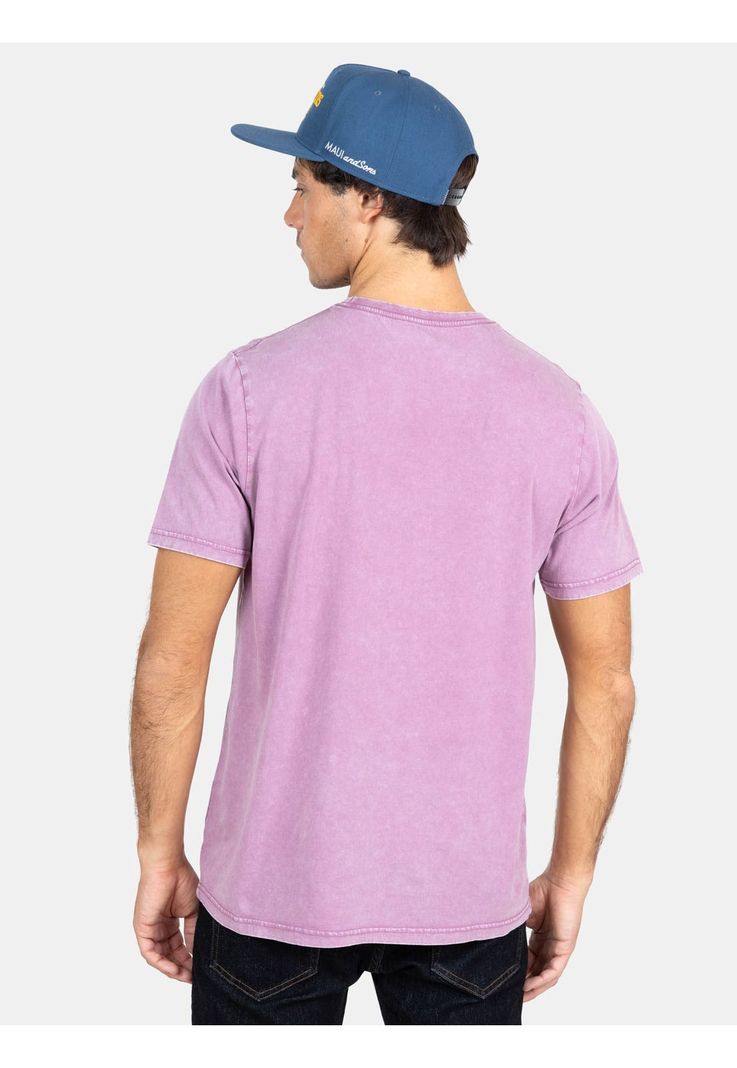 Polera MC Kylo Tree Burdeo Hombre Maui And Sons-1