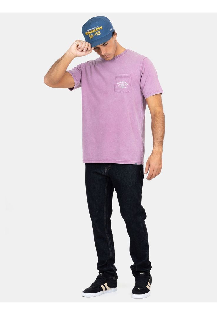 Polera MC Kylo Tree Burdeo Hombre Maui And Sons-2