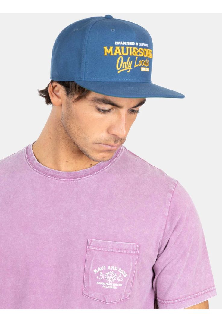 Polera MC Kylo Tree Burdeo Hombre Maui And Sons-3