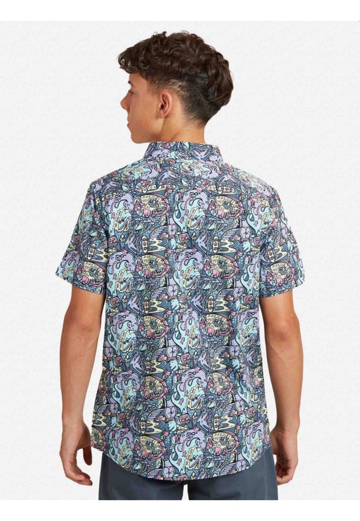 Camisa Mc 5C905 Juvenil Hombre Multicolor Maui And Sons-1