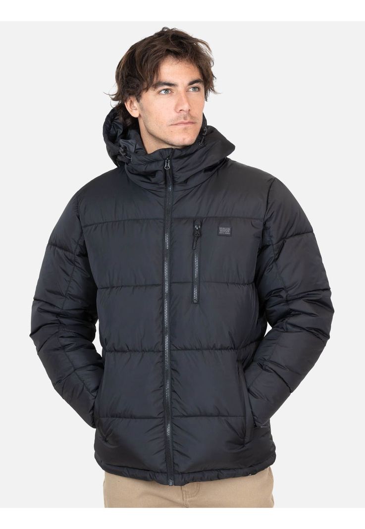 Parka Safari Negro Hombre Maui And Sons-0