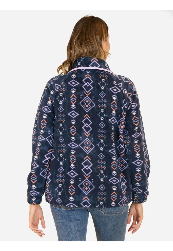 Poleron Micropolar Coral Multicolor Mujer Maui And Sons-1