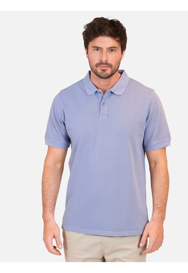 Polera MC Pique Diry Dye  Verde Hombre Maui And Sons-0