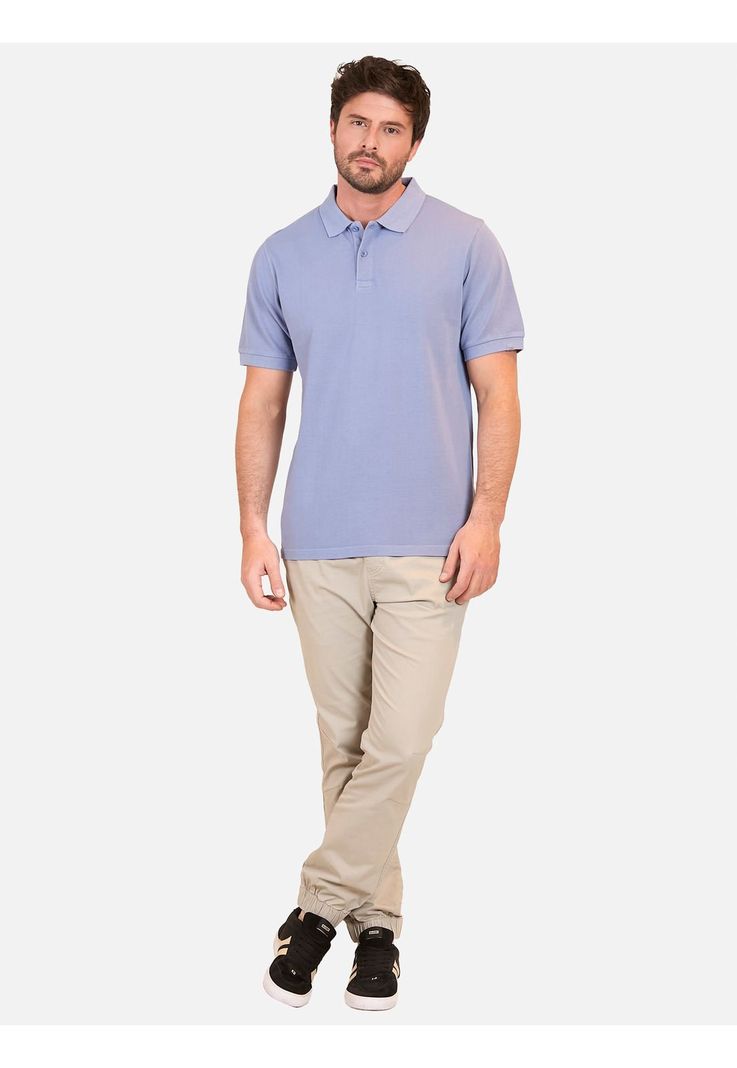 Polera MC Pique Diry Dye  Verde Hombre Maui And Sons-1