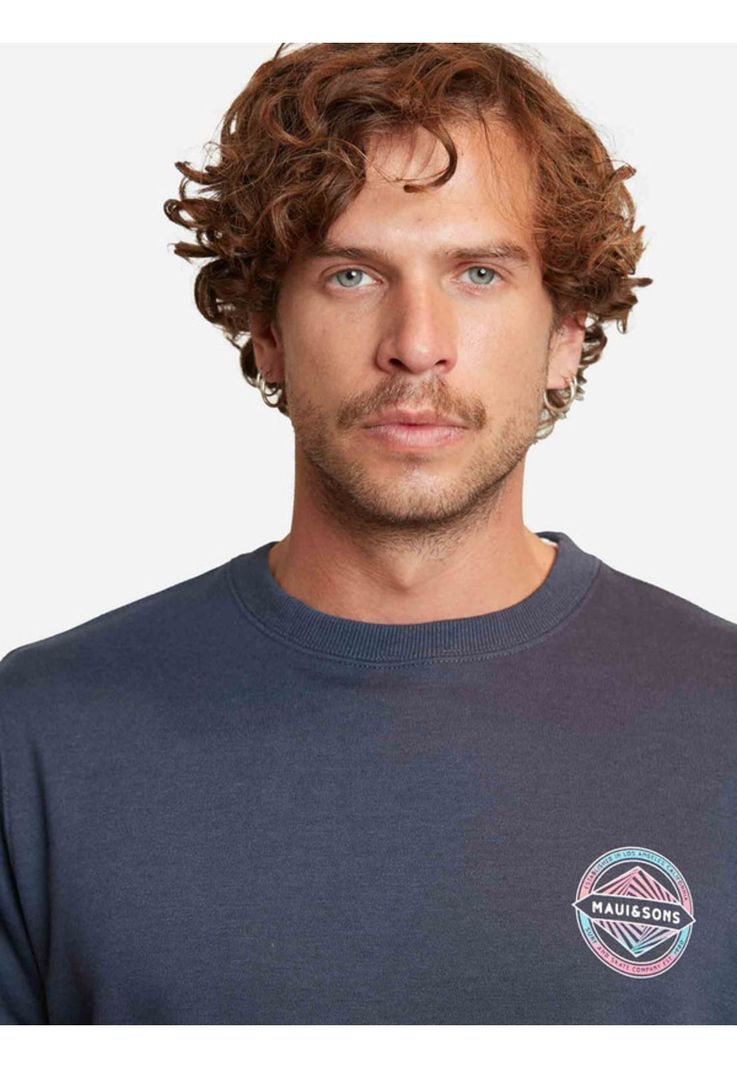 Poleron Surf And Skate Company Crew Azul Maui And Sons-2