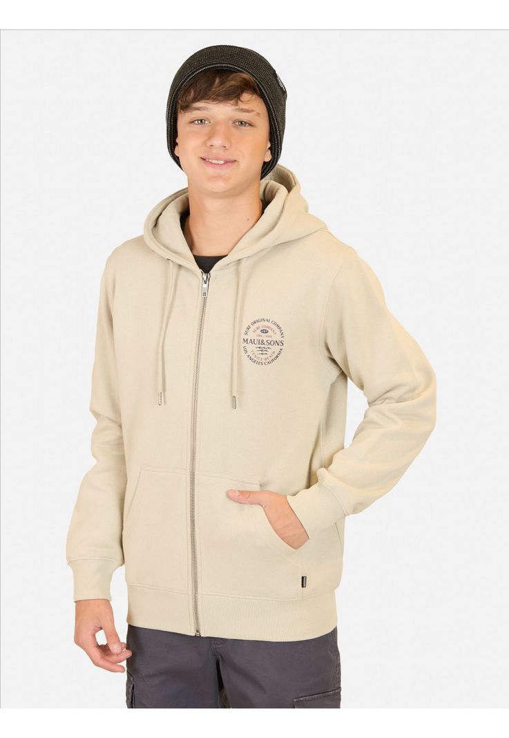 Poleron FZ Spirit Beige Infantil Maui And Sons-0