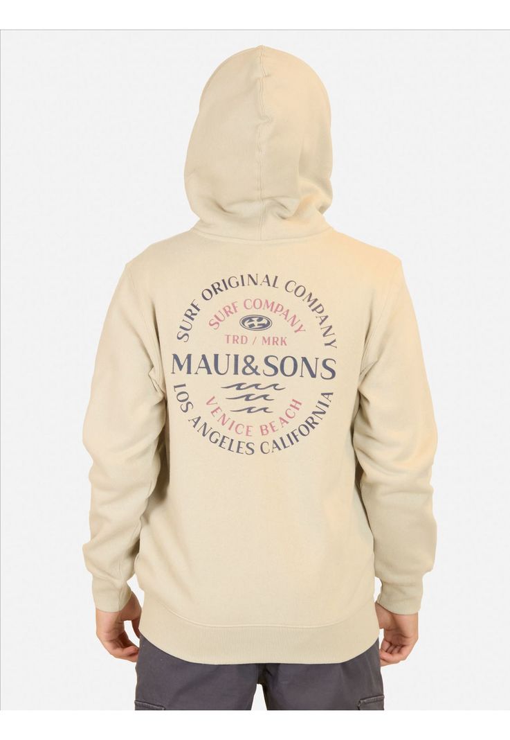 Poleron FZ Spirit Beige Infantil Maui And Sons-1