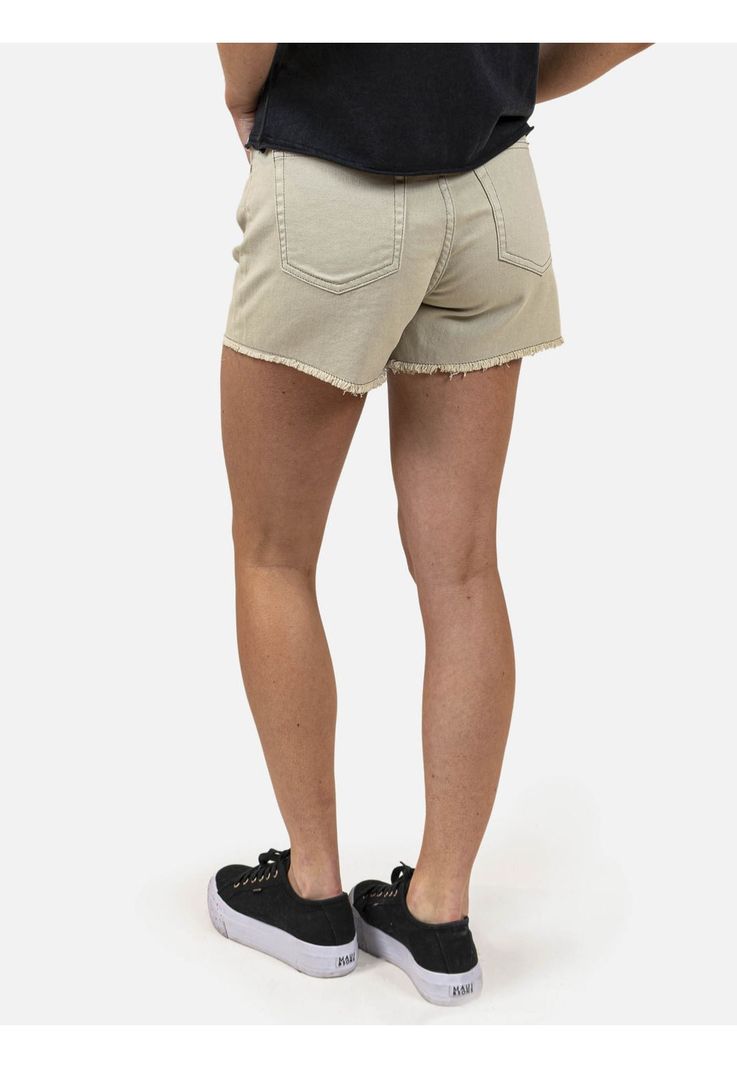 Short Jeans 5B1939 Mujer Verde Maui And Sons-1