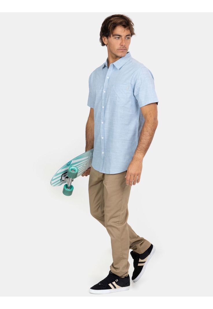 Camisa MC Fantasy Sty Azul Hombre Maui And Sons-3