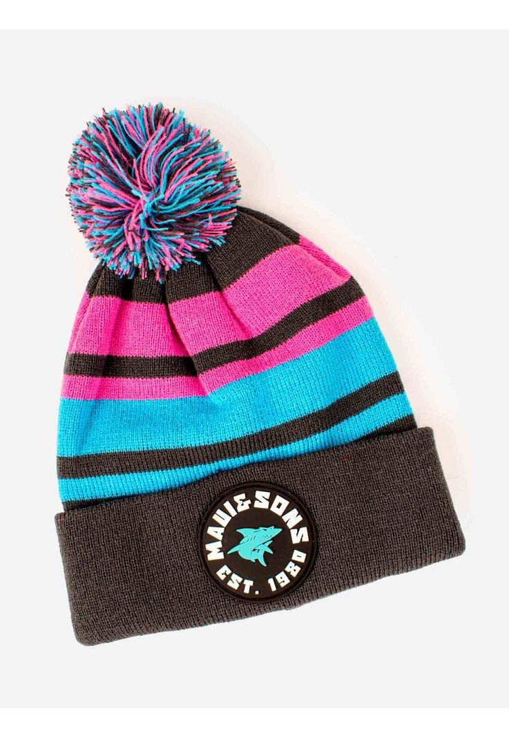 Gorro Lines Niño Gris Maui And Sons-0