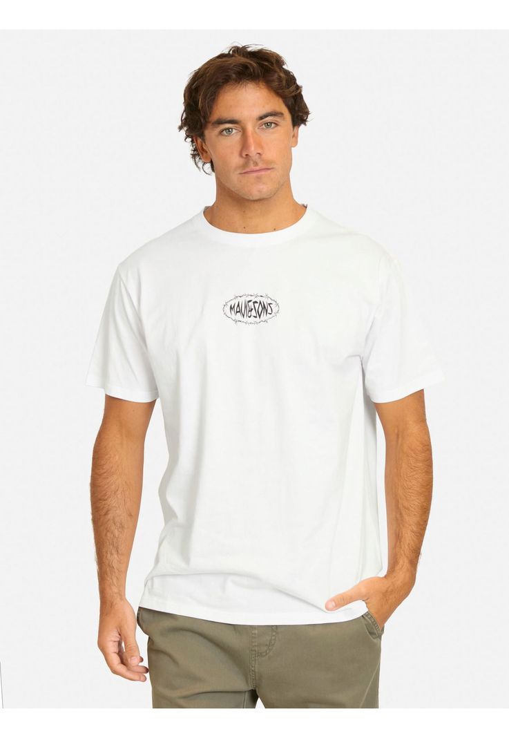Polera MC Feneyo Blanco Hombre Maui And Sons S