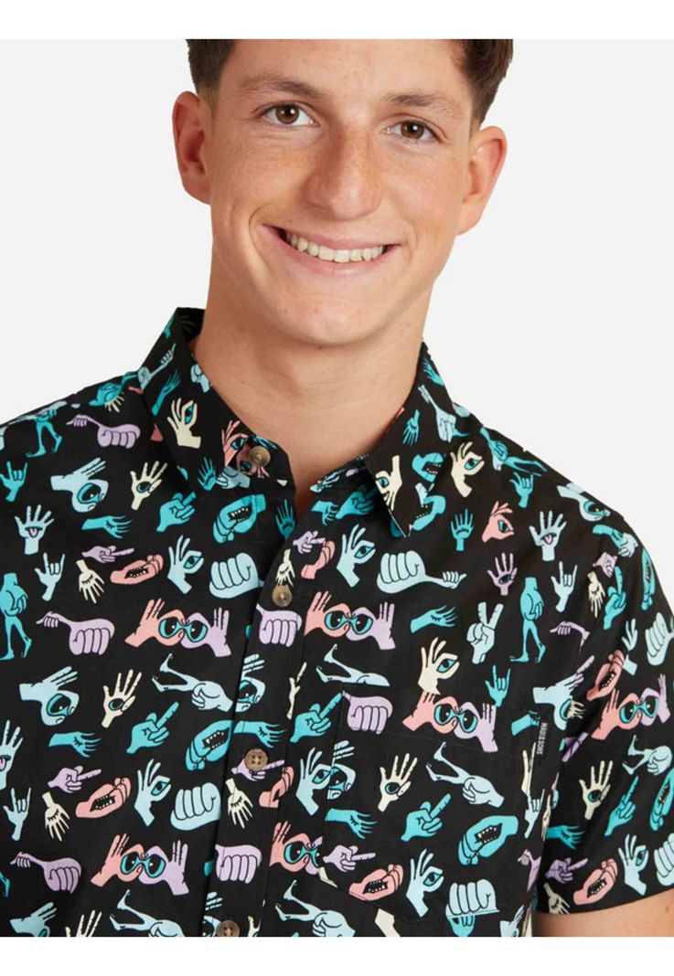 Camisa Mc 5C904 Juvenil Hombre Multicolor Maui And Sons-2