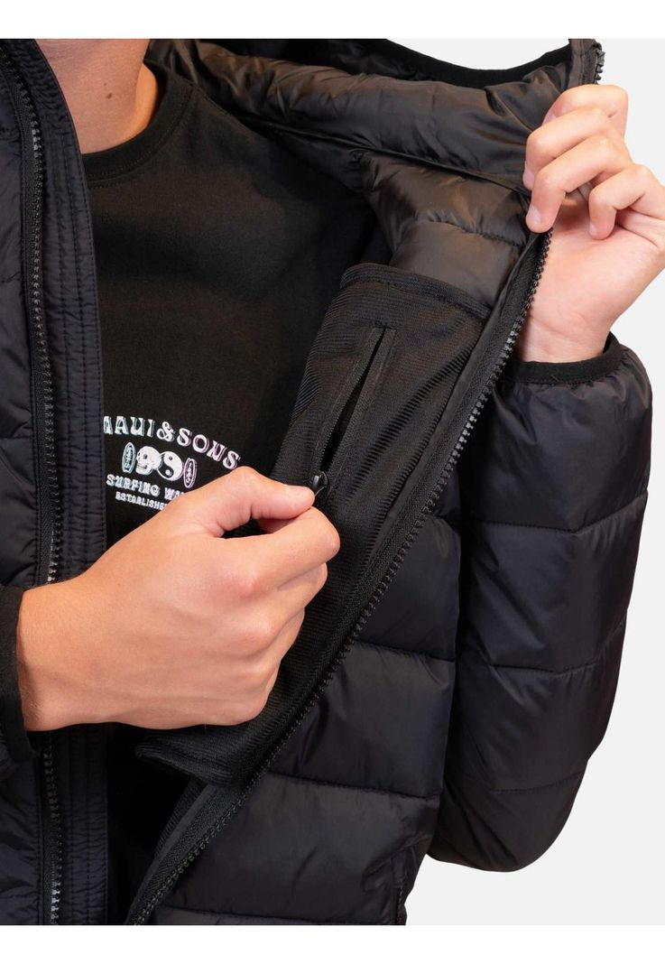 Parka Cristal Infantil Negro Maui And Sons-3