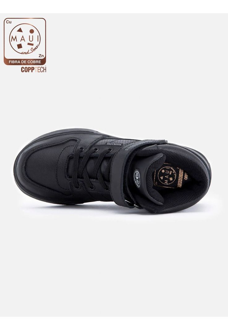 Zapatilla Escolar Poke Hi Niño Negro Maui and Sons-1