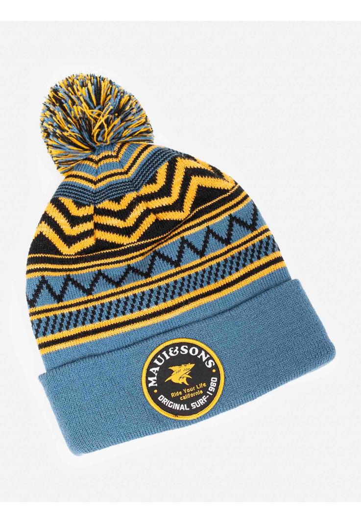 Gorro Tribu Shark Beanie Marino Niño Maui And Sons-0