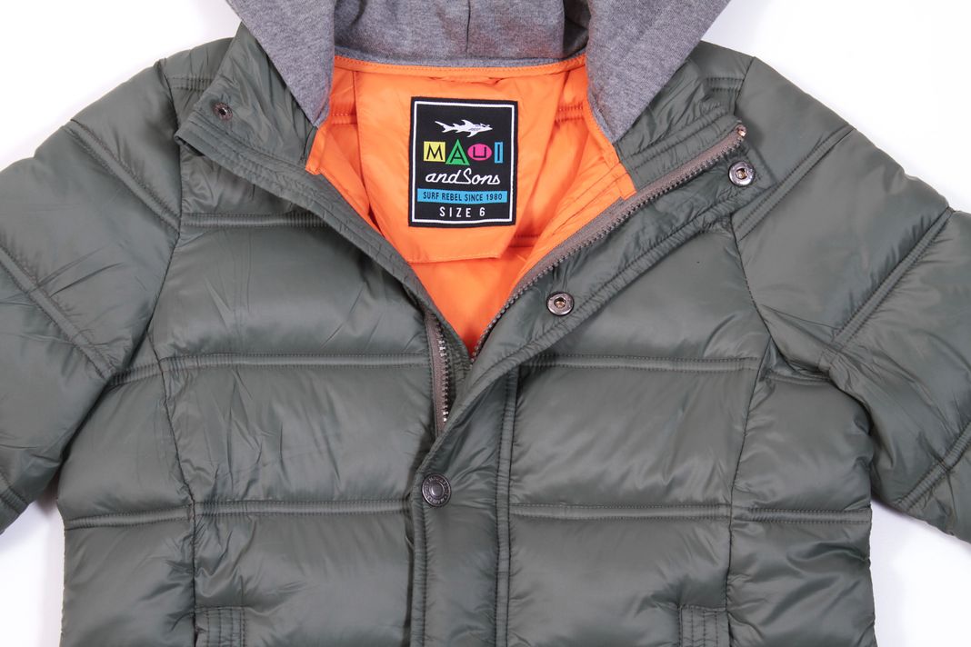 Parka Kids Verde Maui and Sons 5K181-KI19-2