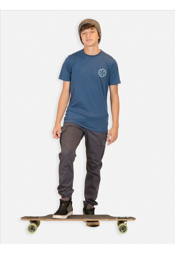 Polera MC Liquid Celeste infantil Maui And Sons-3