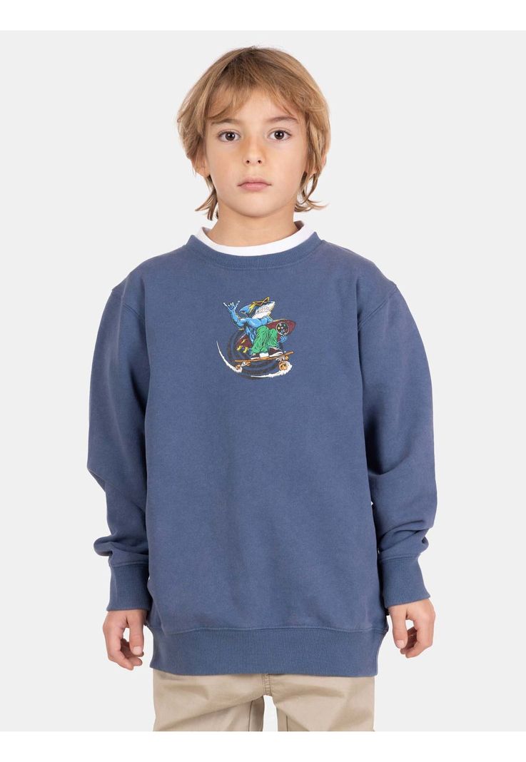 Poleron CR Zenda Azul Infantil Maui And Sons