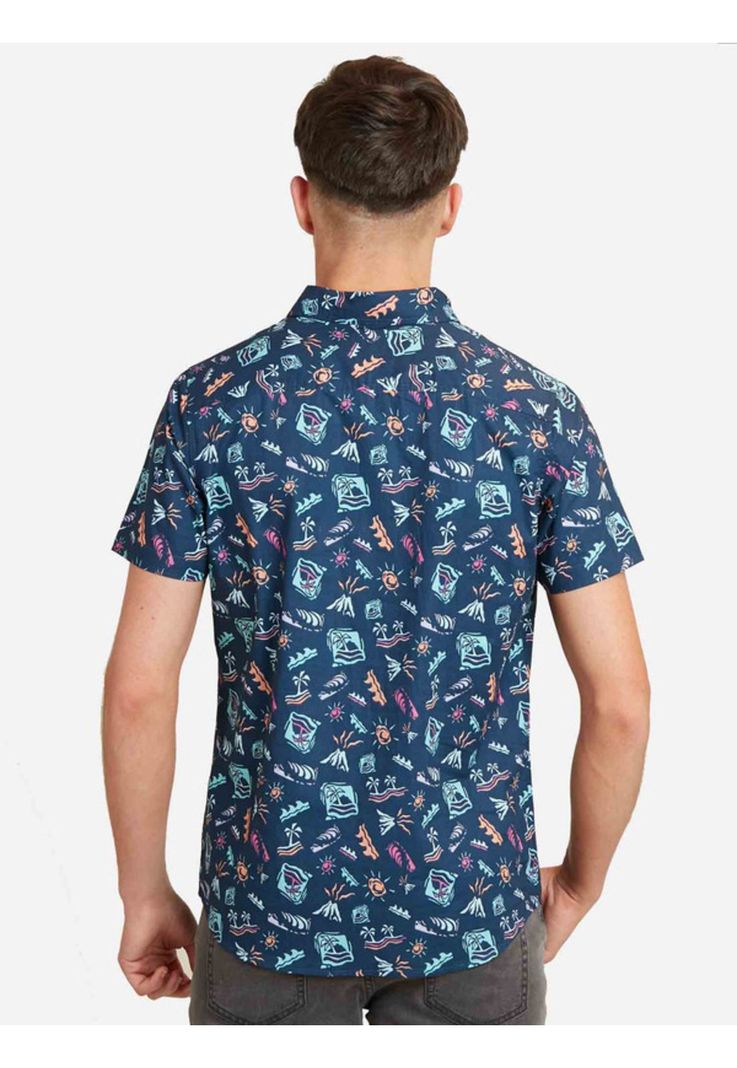 Camisa Mc 5C900 Juvenil Hombre Multicolor Maui And Sons-1
