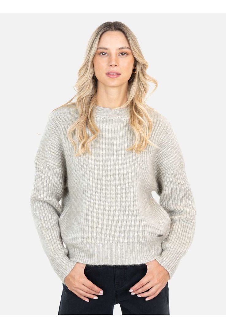 Sweater Palmor Beige Mujer Maui And Sons-0