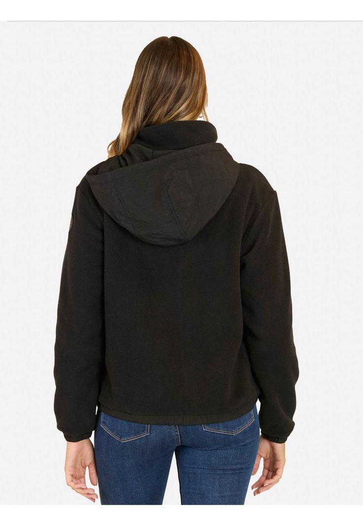 Poleron Micropolar Trek Negro Mujer Maui And Sons-1