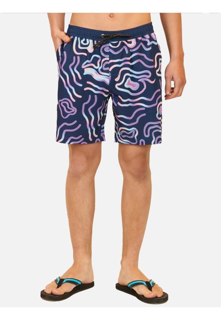 Traje De Baño Honu Haven Multicolor Infantil Maui And Sons-0
