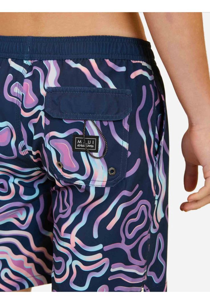 Traje De Baño Honu Haven Multicolor Infantil Maui And Sons-2