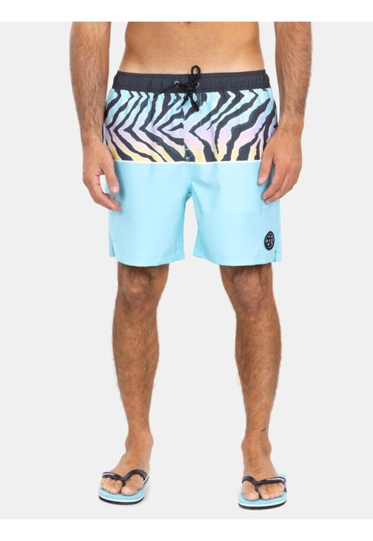 Traje De Baño Sharky Multicolor Hombre Maui And Sons-0